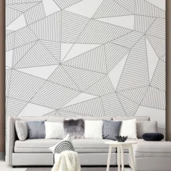 Nobel Geometry Peel And Stick Wall Mural-Kirkland's Home Cheap
