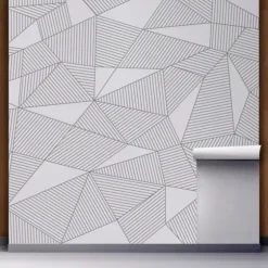 Nobel Geometry Peel And Stick Wall Mural-Kirkland's Home Cheap