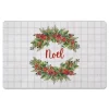 Noel Wreath Christmas Kitchen Mat-Kirkland's Home Shop