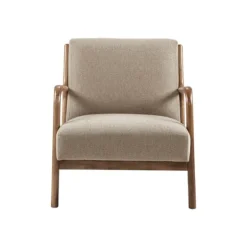 Nolan Cream Mid-Century Accent Chair-Kirkland's Home Hot