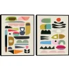 Nordic Glam Framed Canvas Art Prints, Set Of 2-Kirkland's Home Best Sale