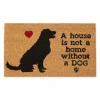 Not Home Without A Dog Coir Doormat-Kirkland's Home Outlet