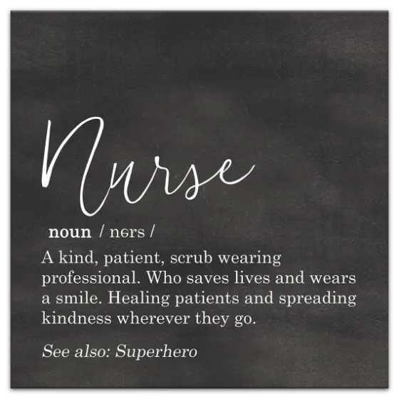 Nurse Definition Canvas Art Print-Kirkland's Home Outlet