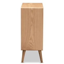 Oak And Rattan 4-Drawer Chest-Kirkland's Home Shop