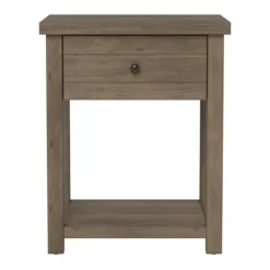 Oak Bailie Wooden Side Table-Kirkland's Home New