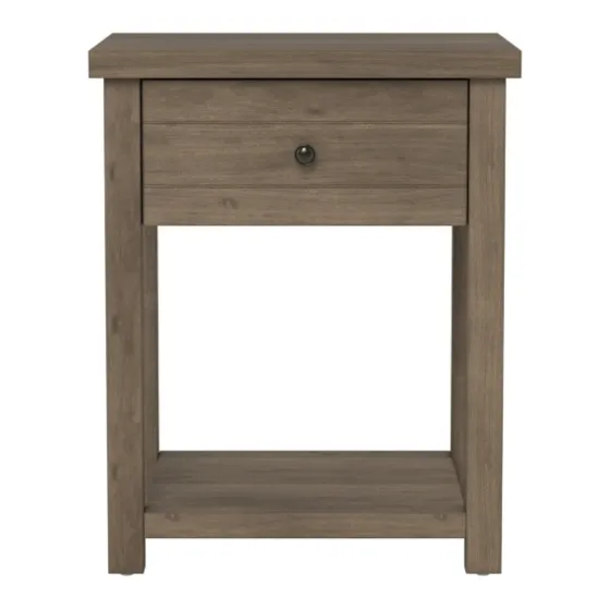 Oak Bailie Wooden Side Table-Kirkland's Home New