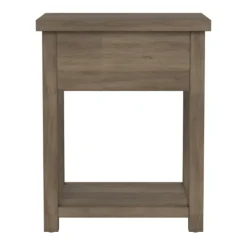 Oak Bailie Wooden Side Table-Kirkland's Home New