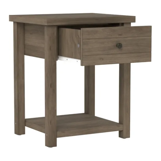 Oak Bailie Wooden Side Table-Kirkland's Home New