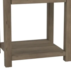 Oak Bailie Wooden Side Table-Kirkland's Home New