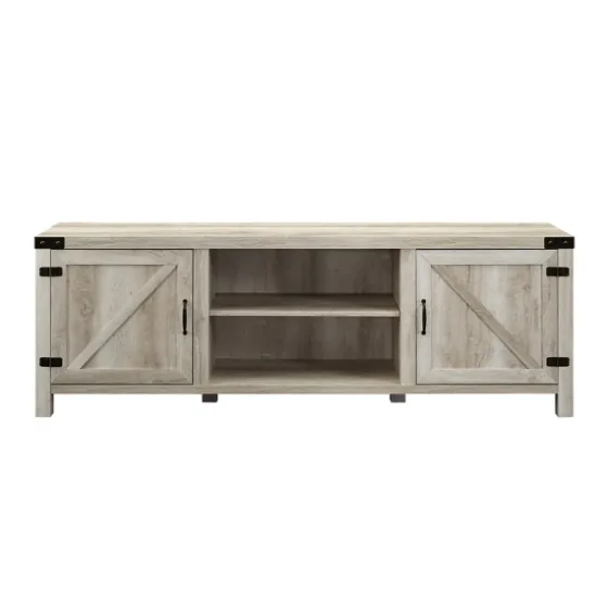 Oak Barn Door Tv Stand-Kirkland's Home Cheap
