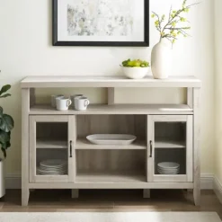 Oak Rustic Wood Tv Stand-Kirkland's Home Store