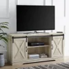 Oak Sliding Barn Door Tv Stand-Kirkland's Home Best Sale