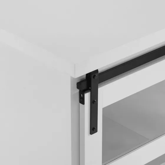 Oak Sliding Door Cabinet-Kirkland's Home Online