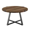 Oak Urban Rustic Round Coffee Table-Kirkland's Home Shop