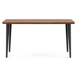 Oak Wood And Metal Dining Table-Kirkland's Home Fashion