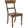 Oak Wood Ladder Back Dining Chairs, Set Of 2-Kirkland's Home Store