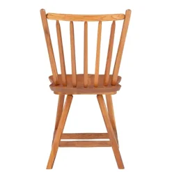 Oak Wood Spindle Back Dining Chairs, Set Of 2-Kirkland's Home Shop