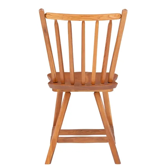 Oak Wood Spindle Back Dining Chairs, Set Of 2-Kirkland's Home Shop