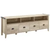 Oak Wood Tv Console-Kirkland's Home Store