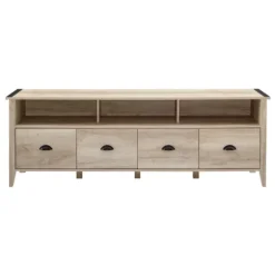 Oak Wood Tv Console-Kirkland's Home Store