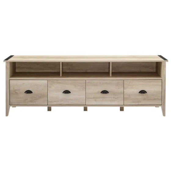 Oak Wood Tv Console-Kirkland's Home Store