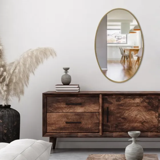 Oakland Oval Wall Mirror-Kirkland's Home Flash Sale
