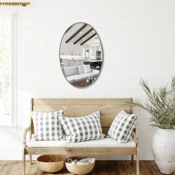 Oakland Oval Wall Mirror-Kirkland's Home Outlet