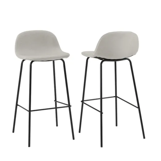 Oatmeal Slope Back 2-Pc. Barstool Set-Kirkland's Home Store