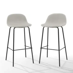 Oatmeal Slope Back 2-Pc. Barstool Set-Kirkland's Home Store