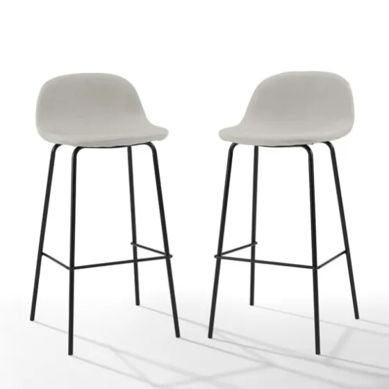 Oatmeal Slope Back 2-Pc. Barstool Set-Kirkland's Home Store