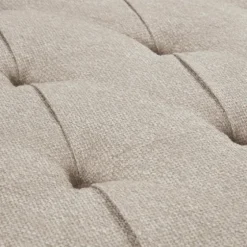 Oatmeal Tufted Square Ottoman-Kirkland's Home Best Sale