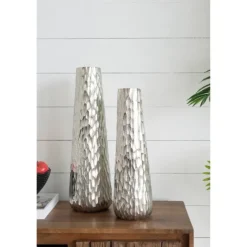 Oblong Dimpled Vase-Kirkland's Home Discount