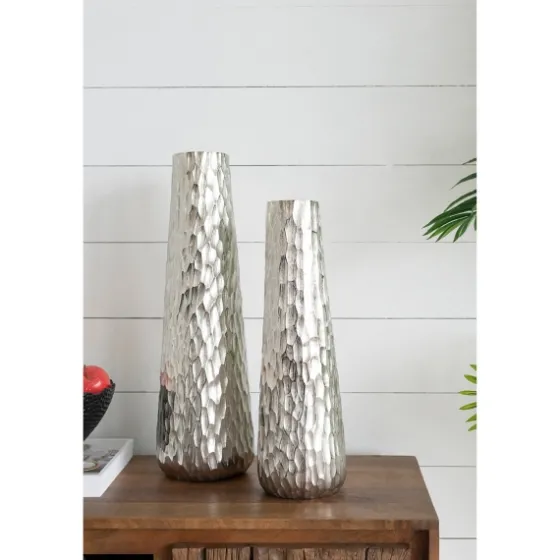 Oblong Dimpled Vase-Kirkland's Home Discount