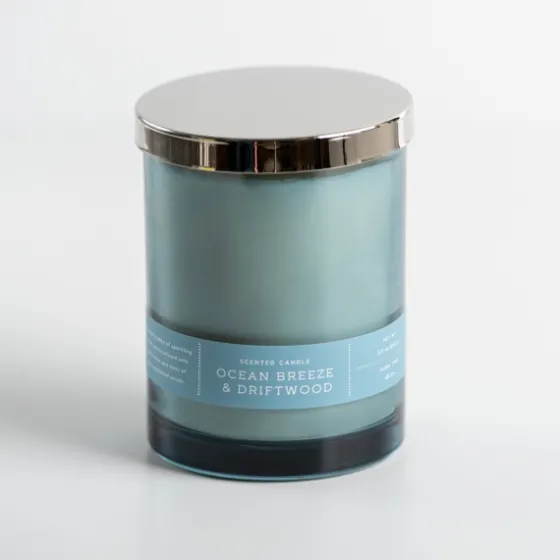 Ocean Breeze & Driftwood Single Wick Jar Candle-Kirkland's Home Best