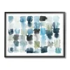 Ocean Inspired Abstract Tiles Framed Art Print-Kirkland's Home Clearance
