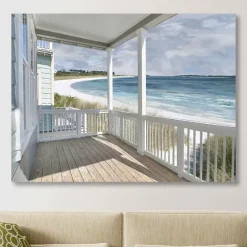 Ocean View Canvas Art Print, 40X30 In.-Kirkland's Home Clearance