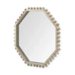 Octagon Beaded Edge Framed Wall Mirror-Kirkland's Home New