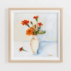 October Marigold Framed Art Print-Kirkland's Home Shop