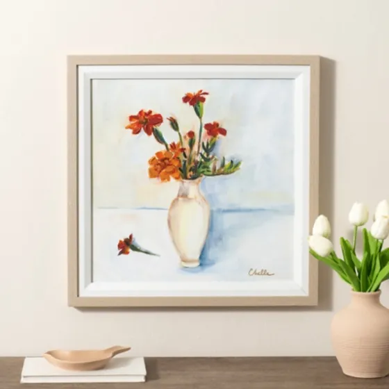 October Marigold Framed Art Print-Kirkland's Home Shop