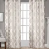 Off White Metallic Curtain Panel Set, 96 In.-Kirkland's Home Flash Sale