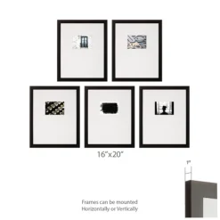 Offset Mat 5X7 5-Pc. Gallery Wall Frame Set-Kirkland's Home Discount