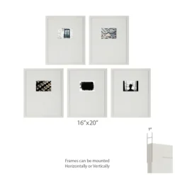 Offset Mat 5X7 5-Pc. Gallery Wall Frame Set-Kirkland's Home Cheap