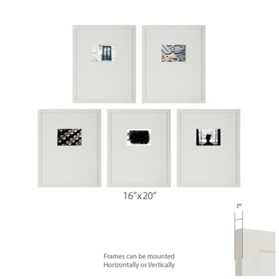 Offset Mat 5X7 5-Pc. Gallery Wall Frame Set-Kirkland's Home Cheap