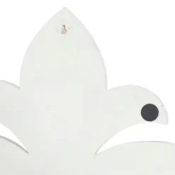 Off-White Distressed Fleur De Lis Wall Decoration-Kirkland's Home Store