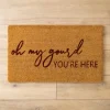 Oh My Gourd You'Re Here Coir Harvest Welcome Mat-Kirkland's Home Store