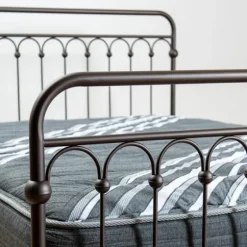 Oil Rubbed Bronze Metal Platform Queen Bed-Kirkland's Home Cheap