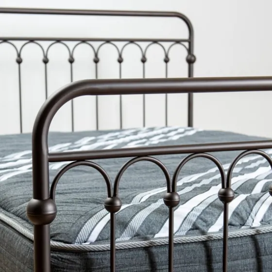 Oil Rubbed Bronze Metal Platform Queen Bed-Kirkland's Home Cheap