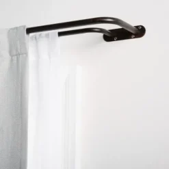 Oiled Bronze Fetter Double Curtain Rod, 120 In.-Kirkland's Home Clearance
