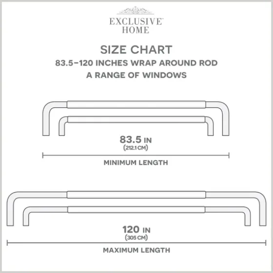 Oiled Bronze Fetter Double Curtain Rod, 120 In.-Kirkland's Home Clearance