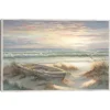 Old Rowboat On The Shore Framed Canvas Art Print-Kirkland's Home Cheap
